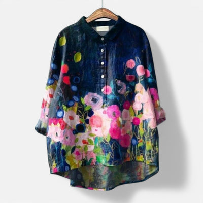 Lucille – Vintage Floral Button Shirt