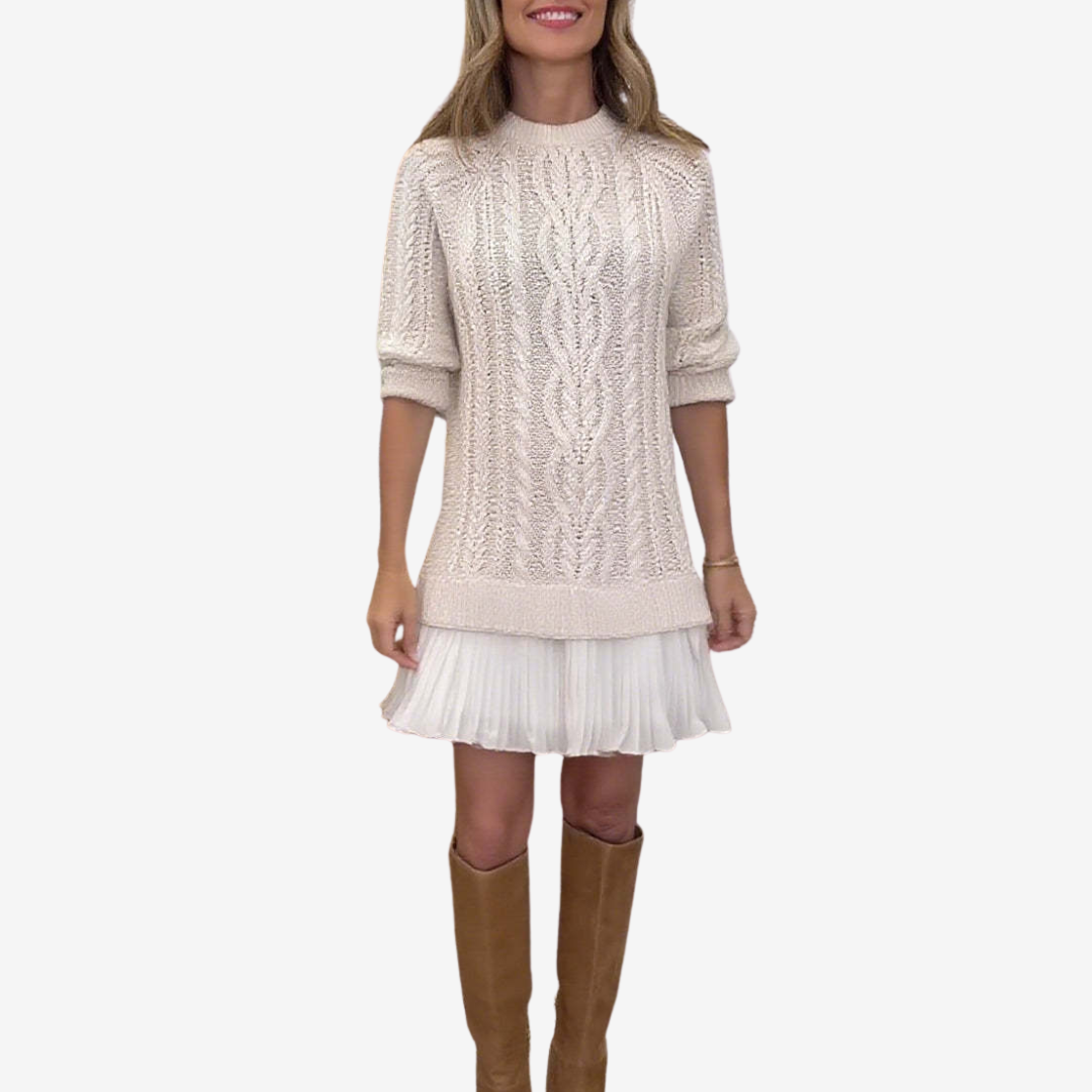 Noelle | Knit Sweater Dress