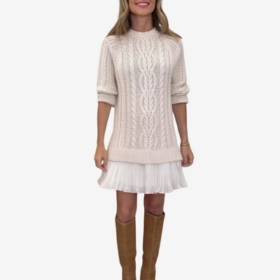Noelle | Knit Sweater Dress