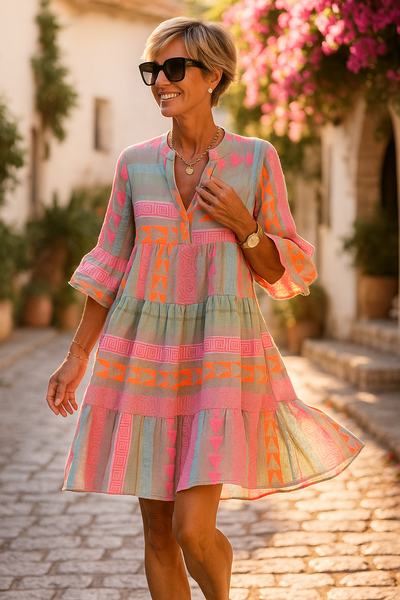 Olivia – Tiered Boho Dress
