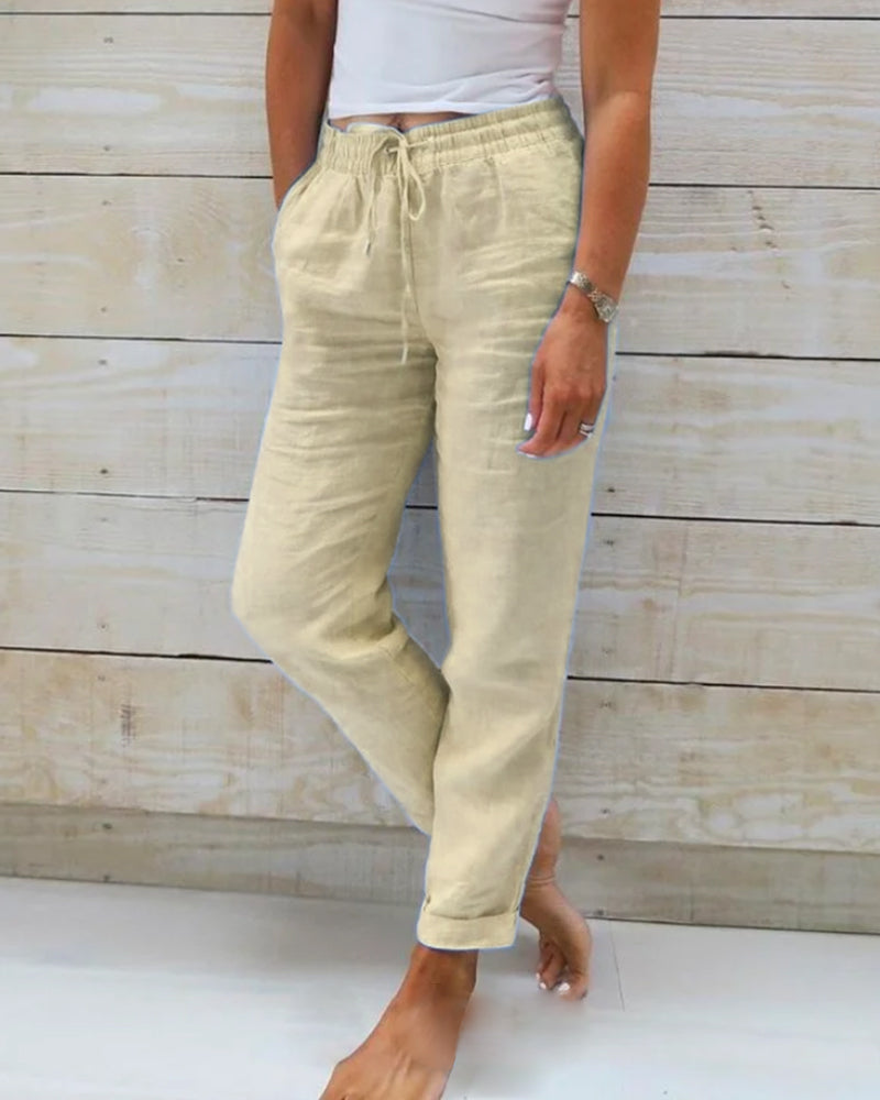 Nova – Relaxed Drawstring Trousers