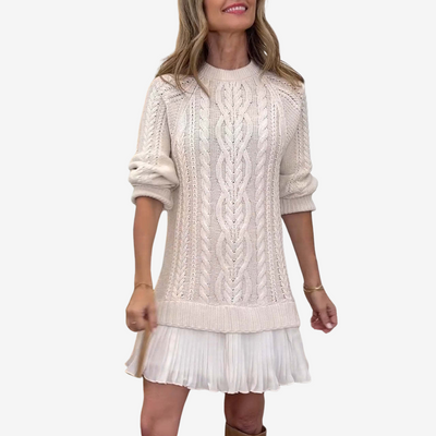 Noelle | Knit Sweater Dress