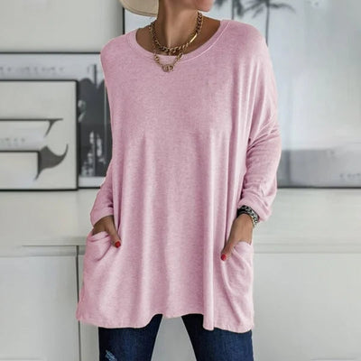 Mila - Relaxed Long Sleeve Top