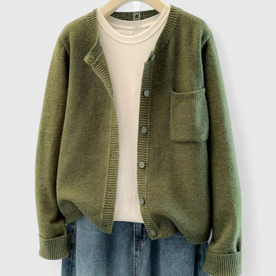 Elaine - Casual Button-Up Cardigan