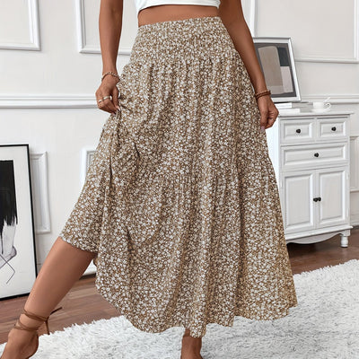 Marnie – Tiered Floral Maxi Skirt