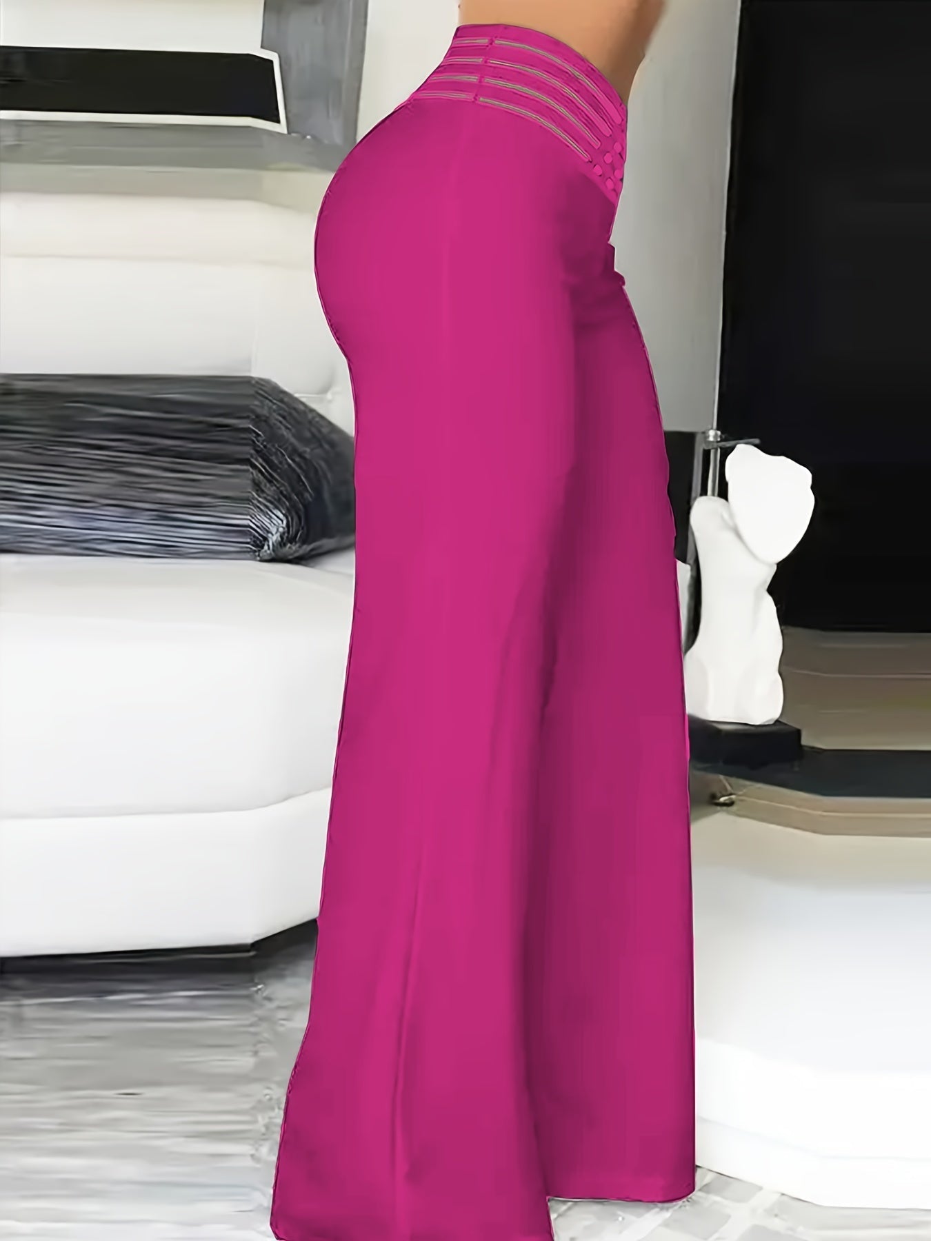 Viora - Breathable High-Waist Pants