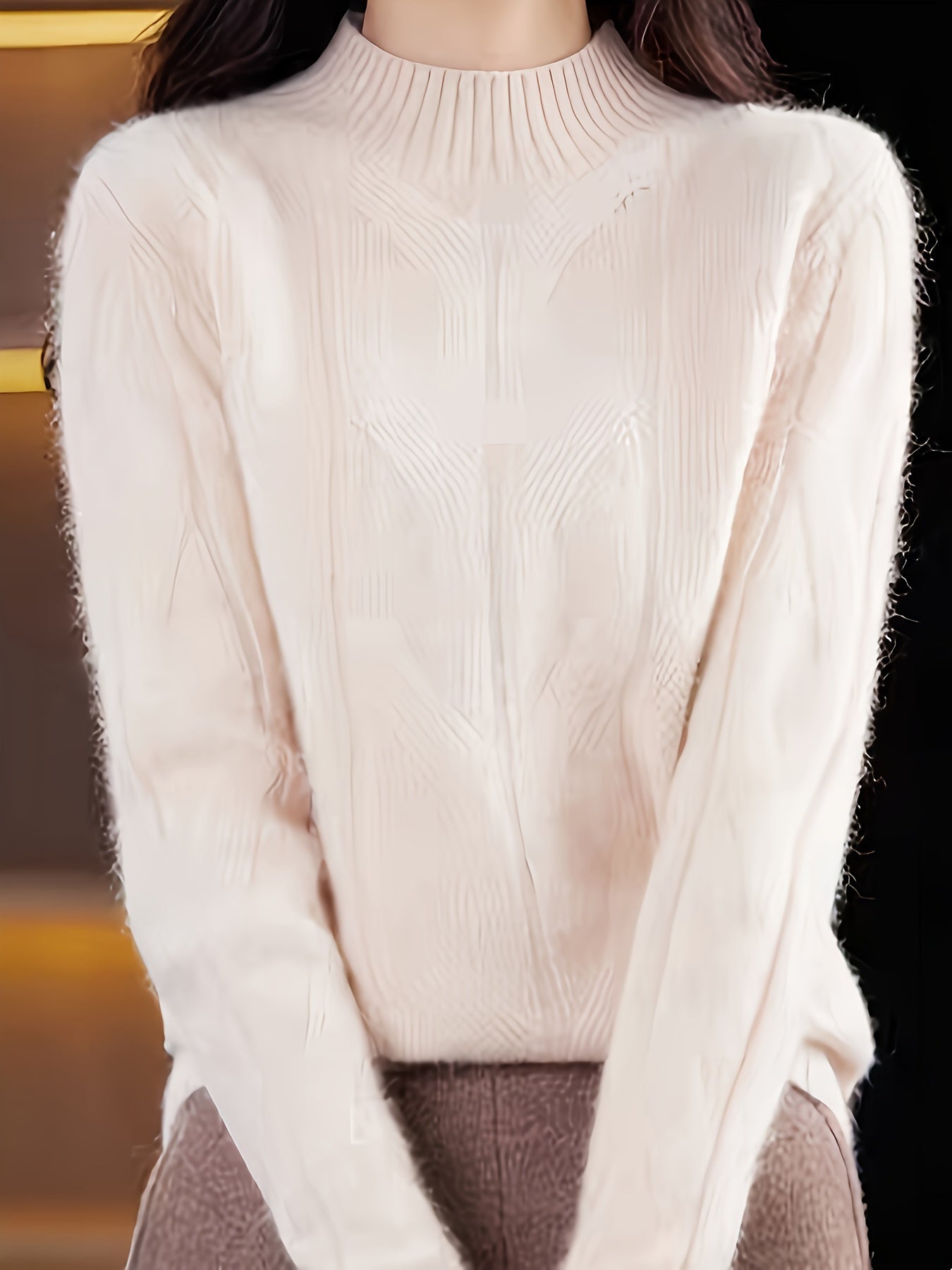 Shirley - Cozy Retro Knit Sweater