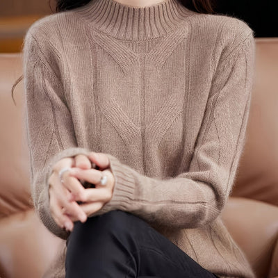 Shirley - Cozy Retro Knit Sweater
