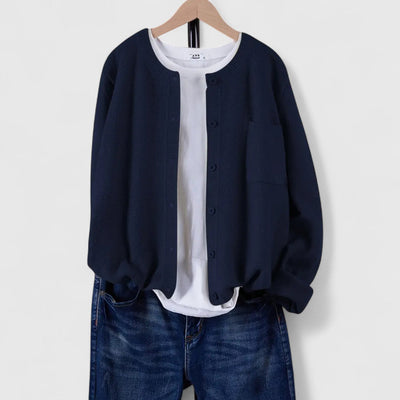 Elaine - Casual Button-Up Cardigan
