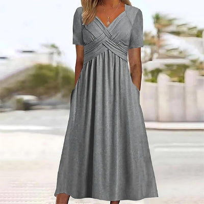 Amelia - Elegant Midi Dress