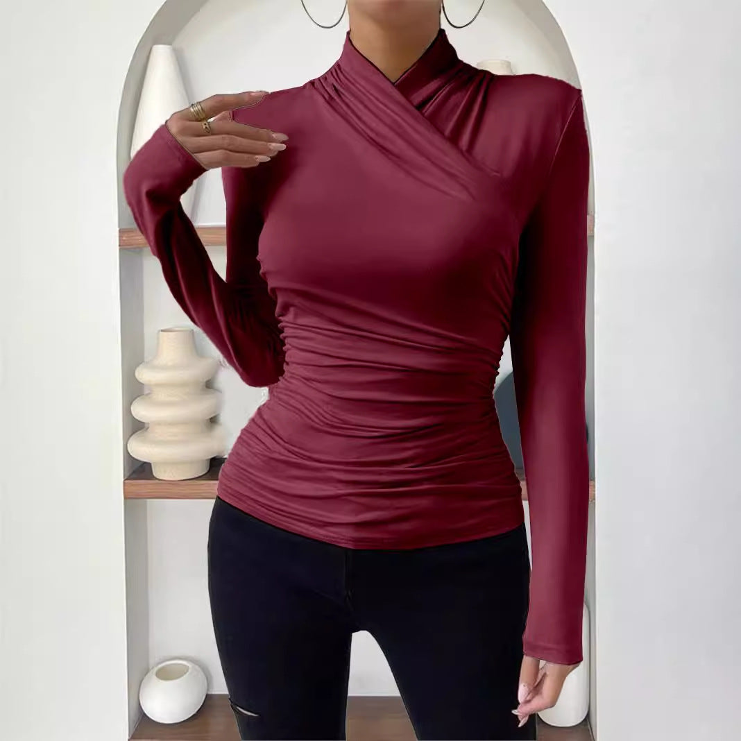 Angela – Elegant Wrap-Style Top