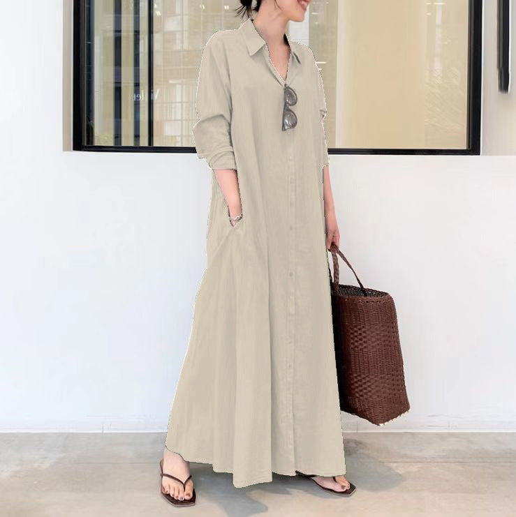 Berenice – Longline Shirt Maxi Dress