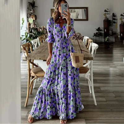 Aletea – Bohemian Maxi Dress