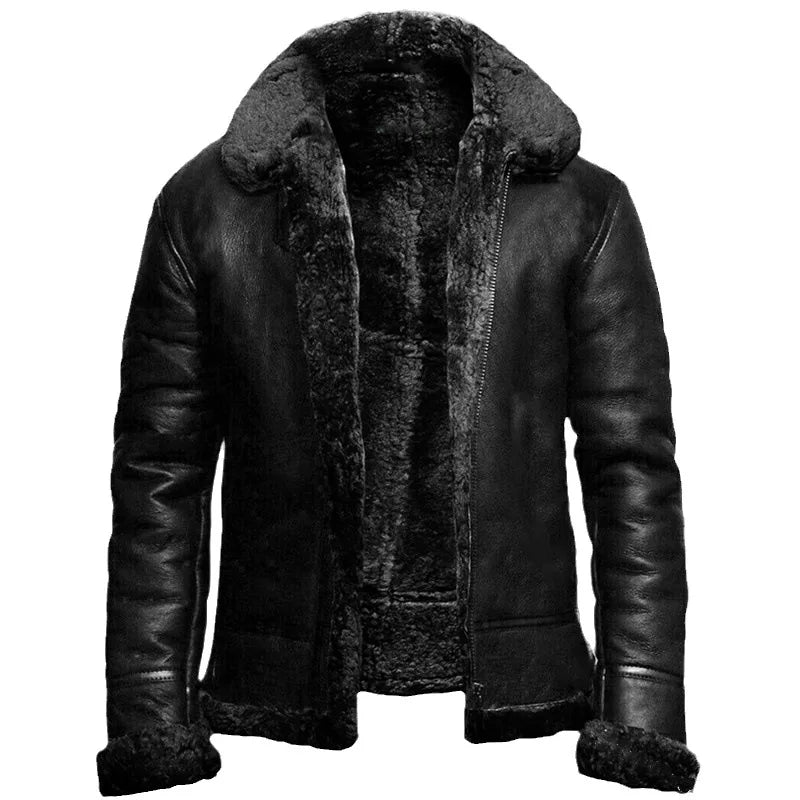 Max™ - Vegan Leather Winter Jacket | Last day 80% off!