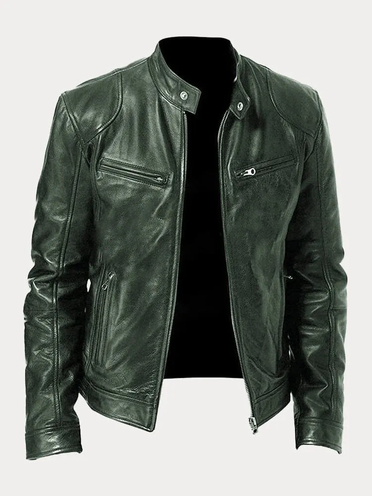 Lorisse | Casual Leather Jacket