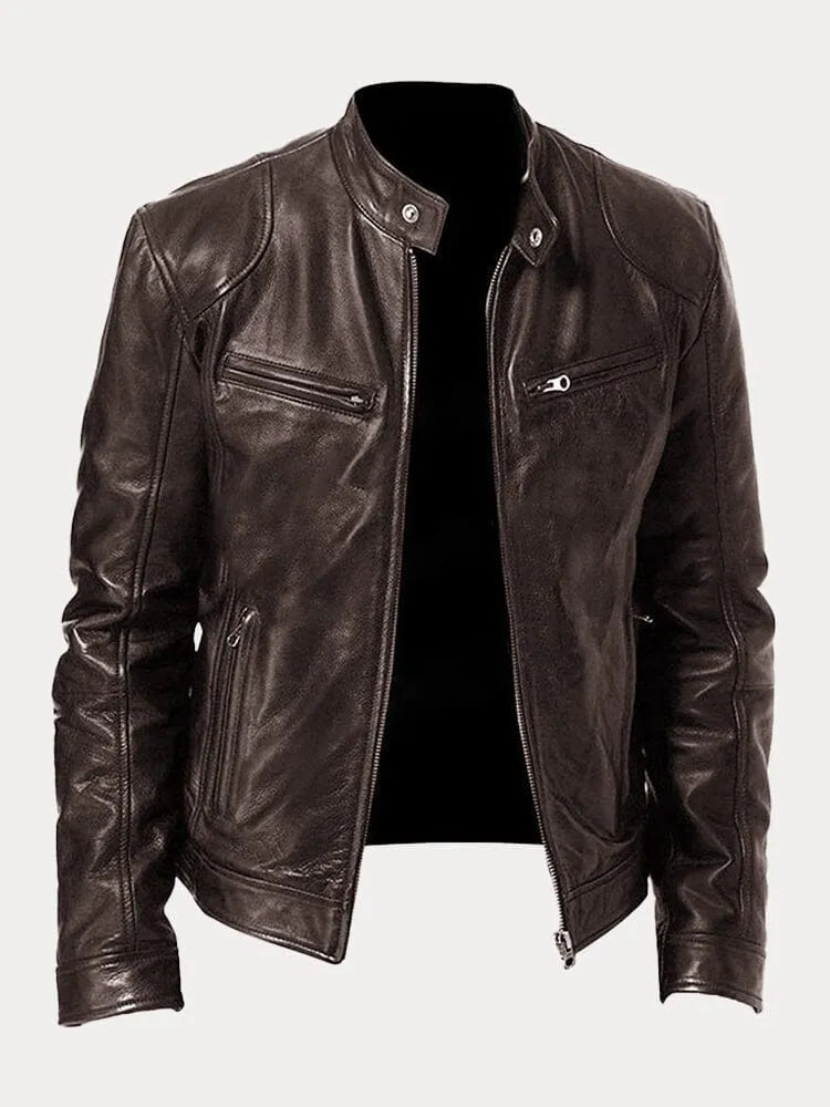 Lorisse | Casual Leather Jacket
