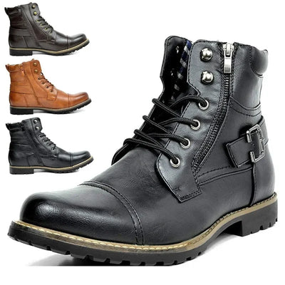 Damon | Lace-Up Boots