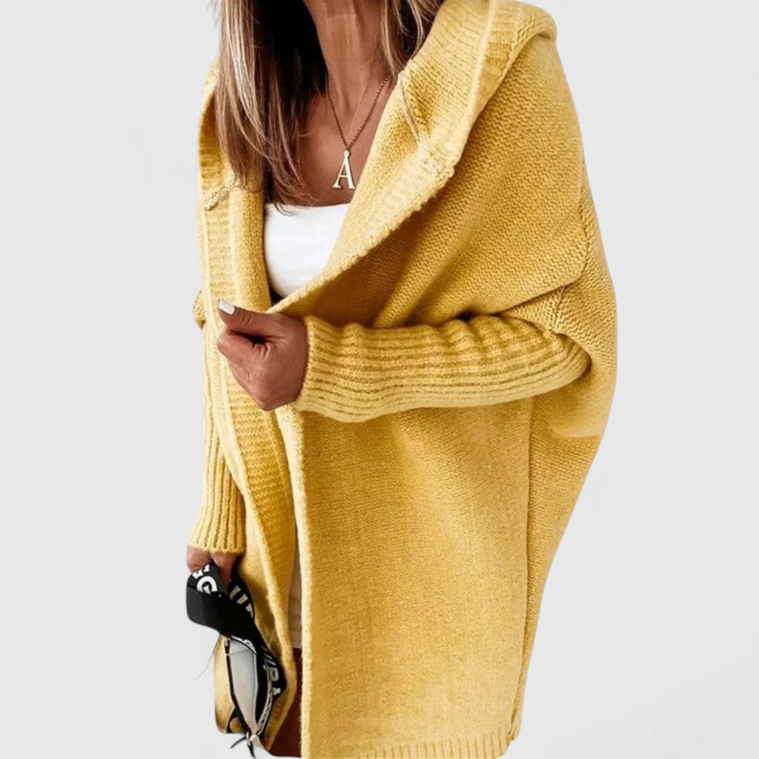 Clara - Comfortable Mid-length Cardigan