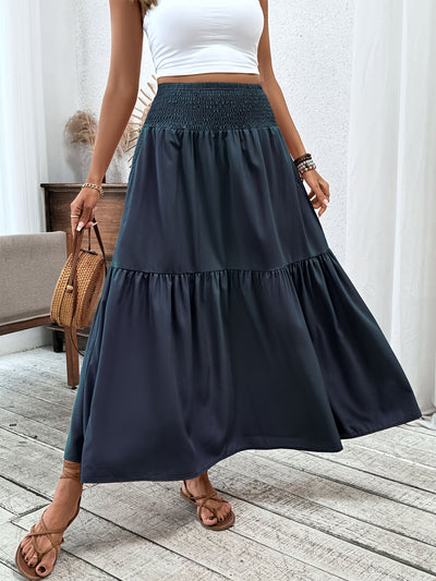 Marnie – Tiered Floral Maxi Skirt