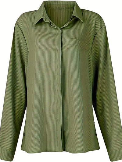 Valerie – Textured Button Detail Blouse