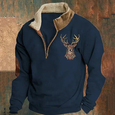 Alfie | Jumper with stag detail
