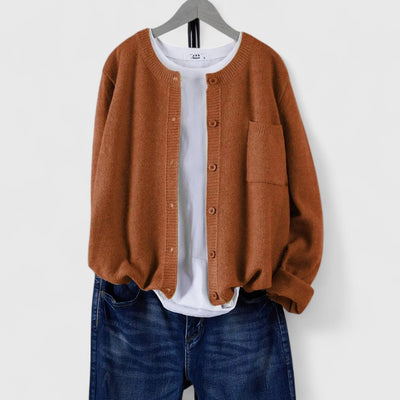Elaine - Casual Button-Up Cardigan