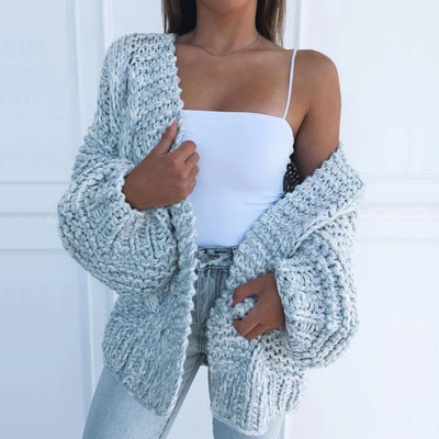 Kay - Chunky Knit Relaxed Cardigan