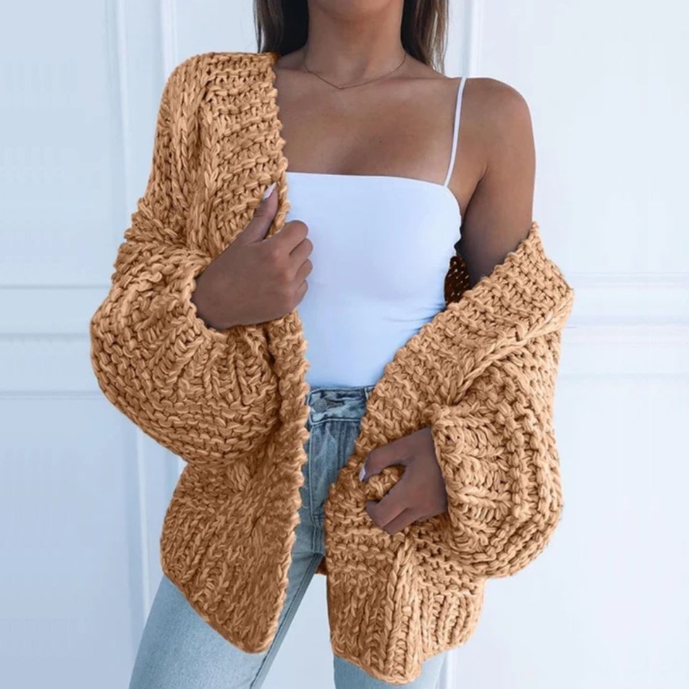 Kay - Chunky Knit Relaxed Cardigan
