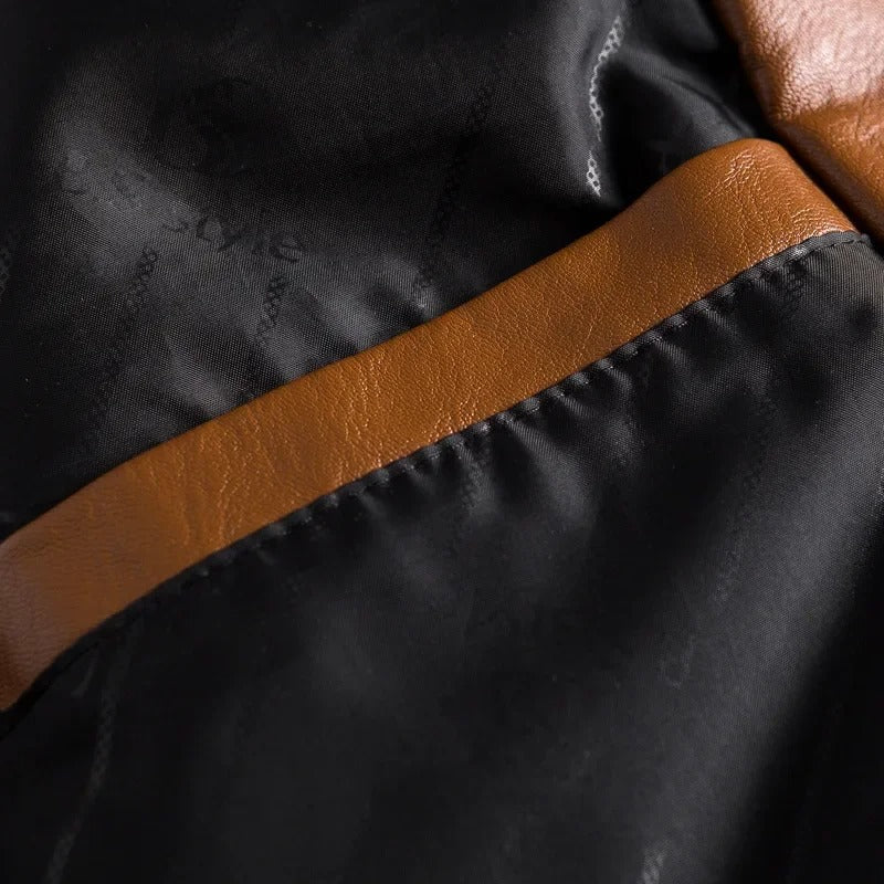 Elliot™ - Stylish Warm Leather Jacket | Last day 80% off!