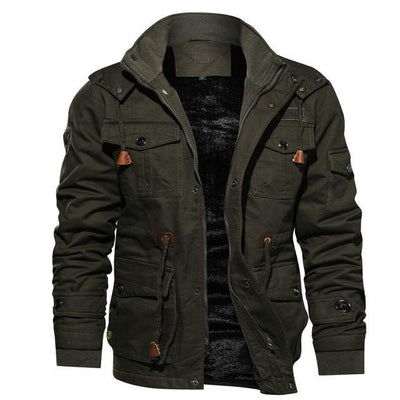 Sebastian™ - Casual Winter Cotton Military Jacket | Last day 80% off!