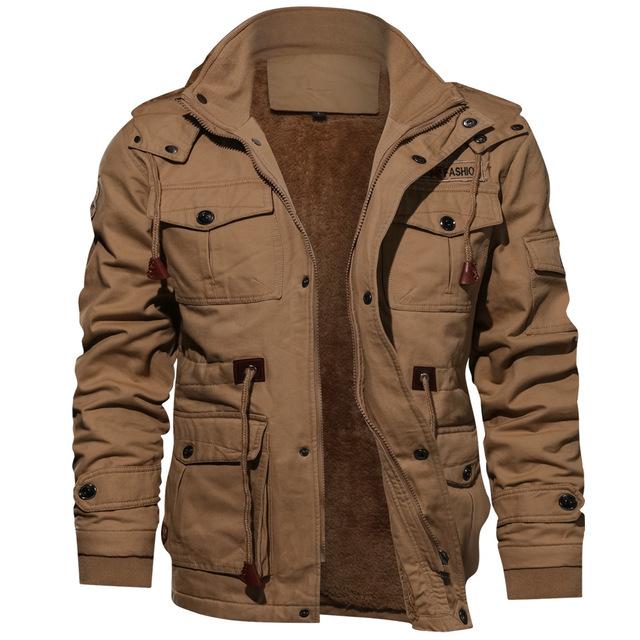 Sebastian™ - Casual Winter Cotton Military Jacket | Last day 80% off!