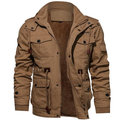 Sebastian™ - Casual Winter Cotton Military Jacket | Last day 80% off!