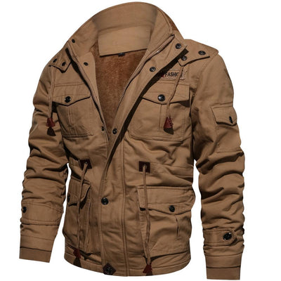 Sebastian™ - Casual Winter Cotton Military Jacket | Last day 80% off!