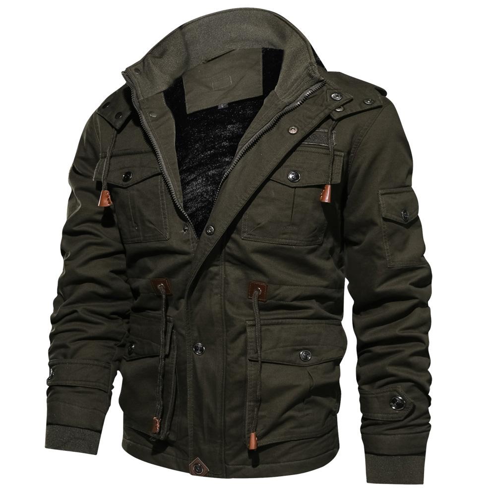 Sebastian™ - Casual Winter Cotton Military Jacket | Last day 80% off!