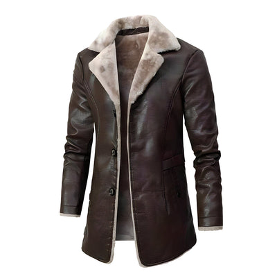 Alexander™ - Vintage Soft Faux Leather Winter Jacket | Last day 80% off!