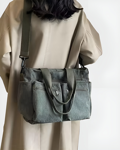 Ysabeline – Corduroy Utility Tote Bag