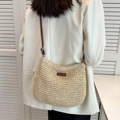 Poppy - Straw shoulder bag